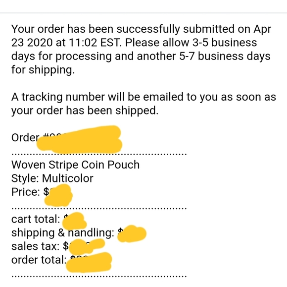 Supreme SS20 Multicolor Woven Stripe Coin Pouch - Picture 4 of 4